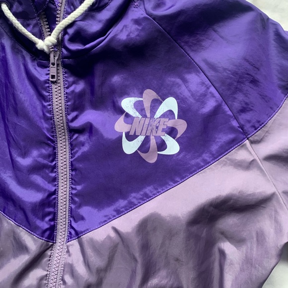 Purple Nike Zip-Up Track Jacket - Picture 5 of 5